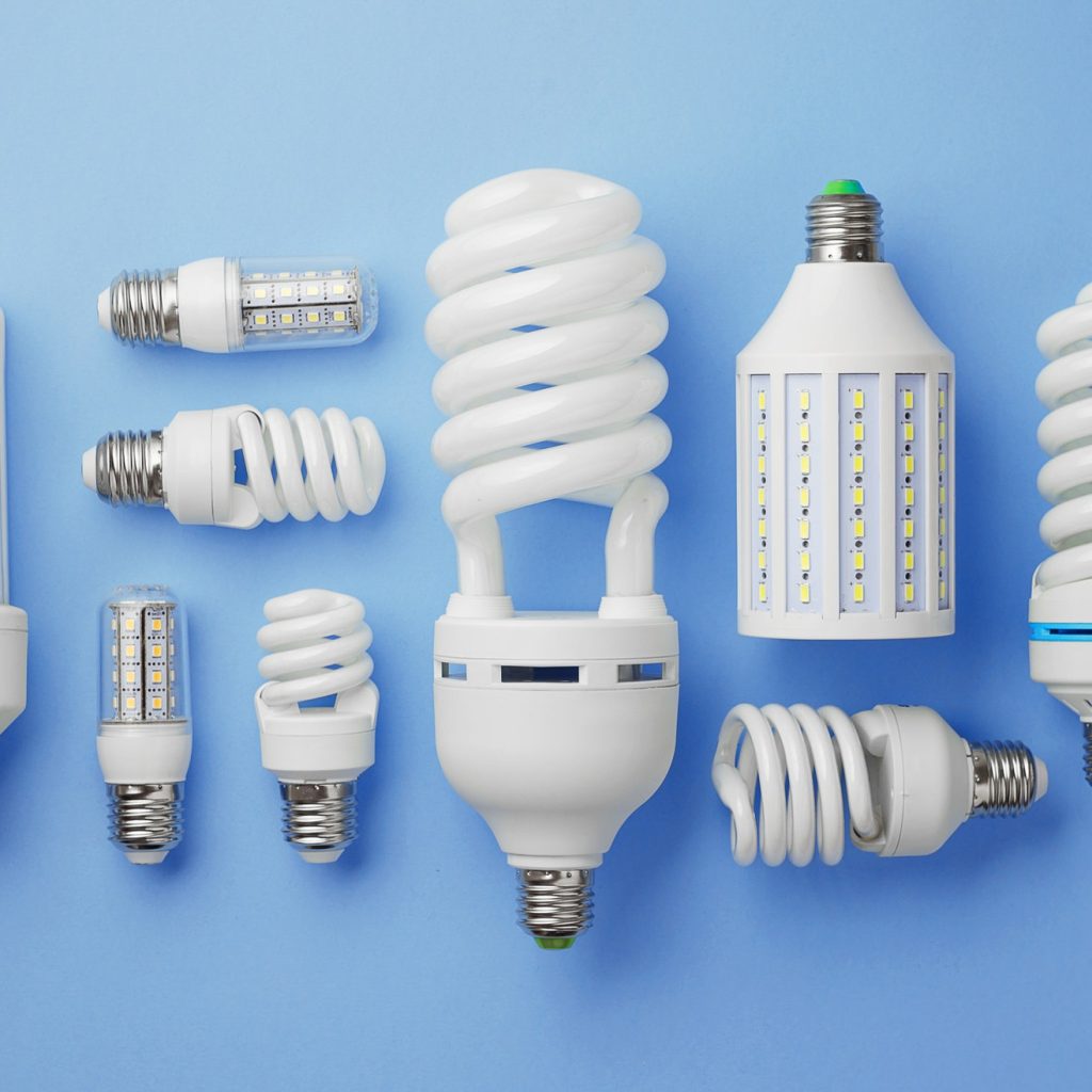 Collection of light bulbs