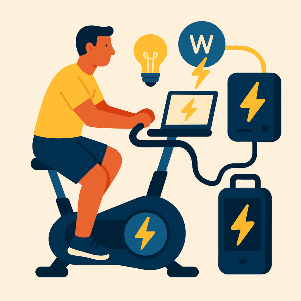 Cyclette e produzione di energia: quanti watt puoi generare pedalando?