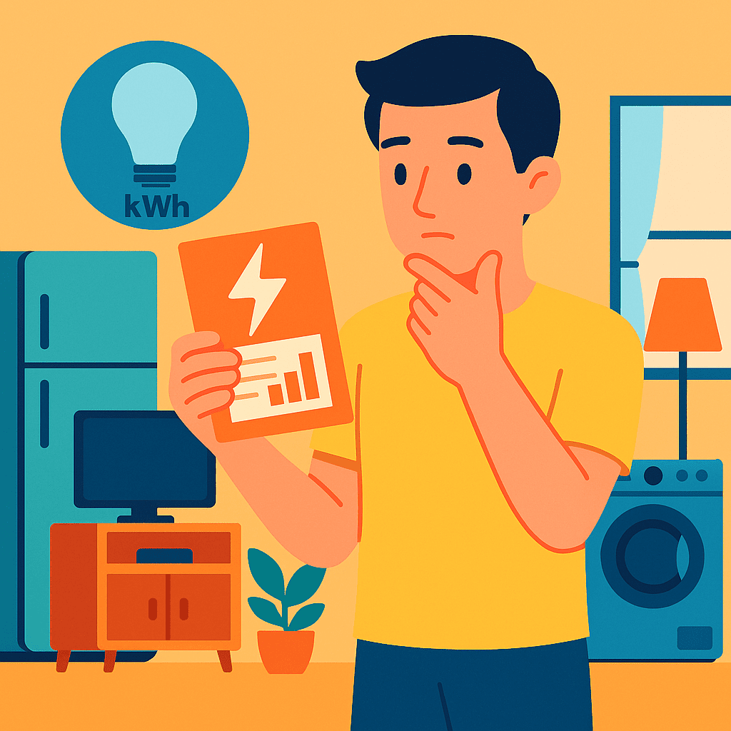 Consumo medio kWh al mese per 1 persona