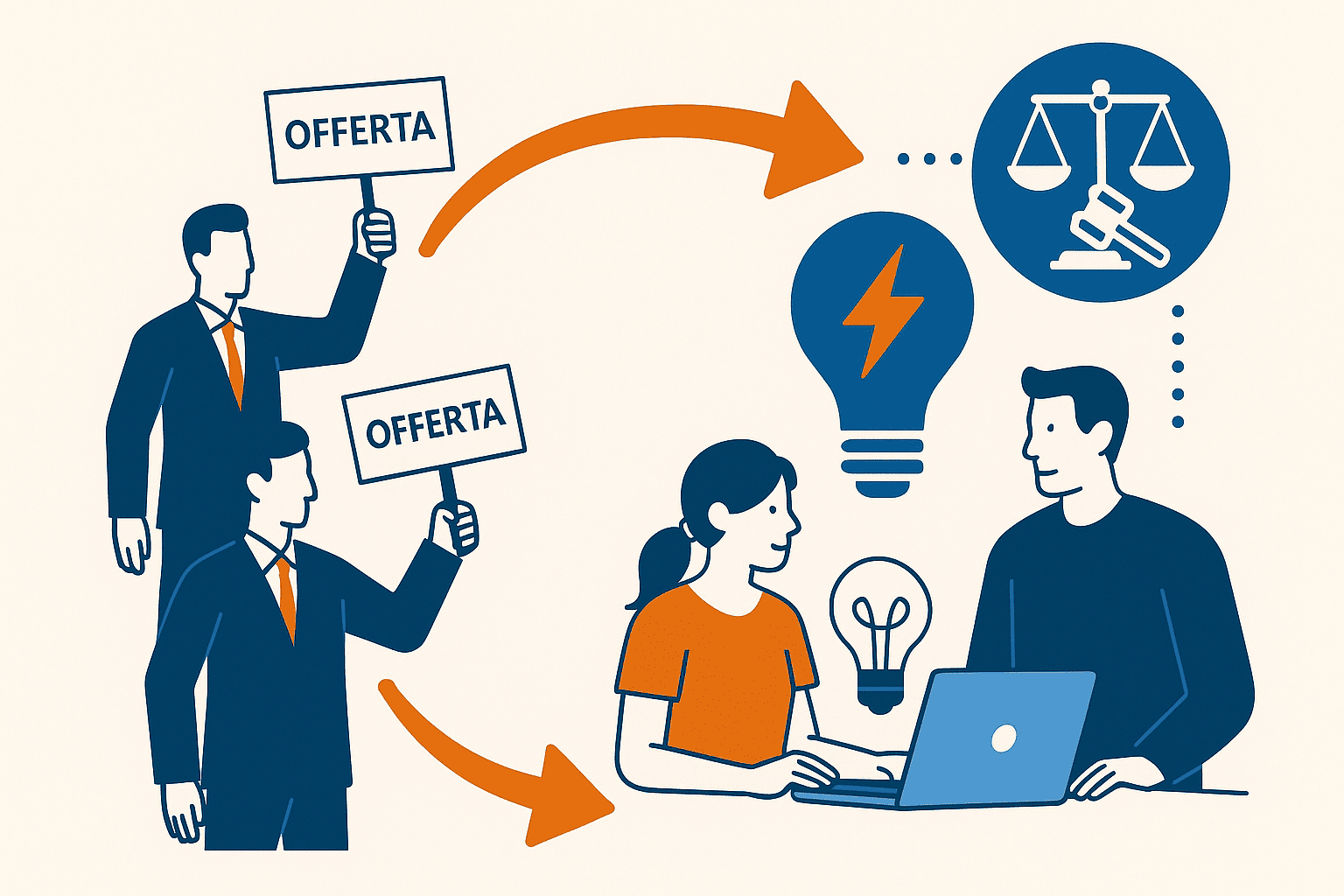 Aste energia elettrica: cosa sono e come funzionano