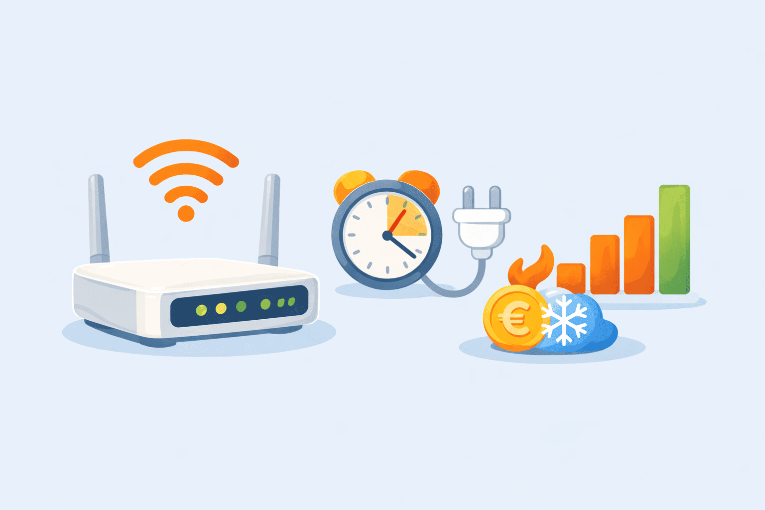 Wi-Fi: il modem acceso h24 pesa sulla bolletta più di quanto credi