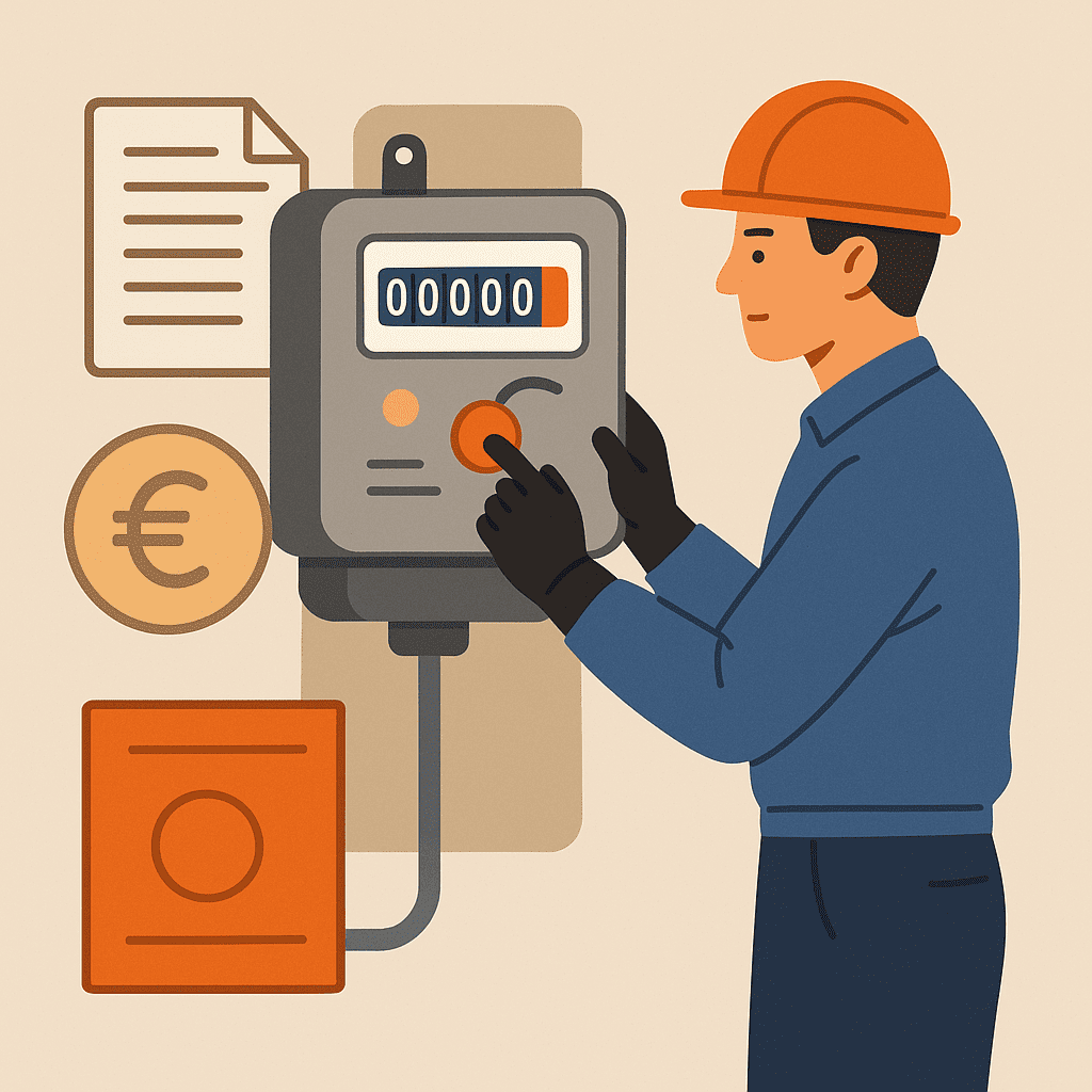 Come riattivare un contatore staccato